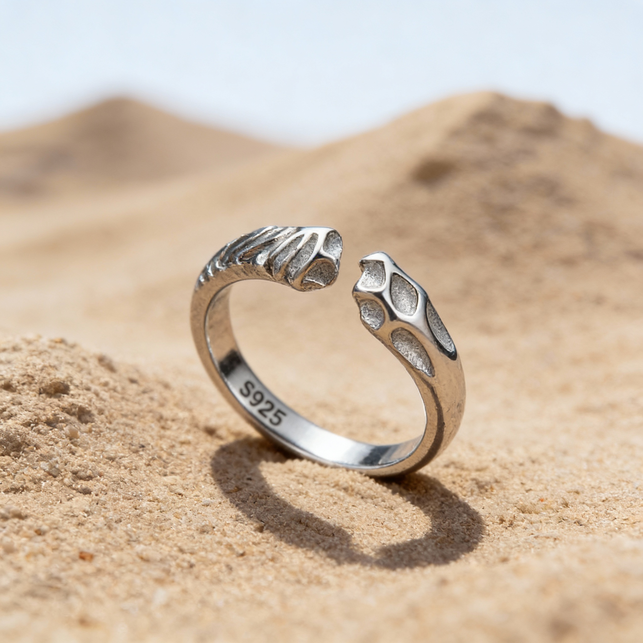 Fossil Crest Ring