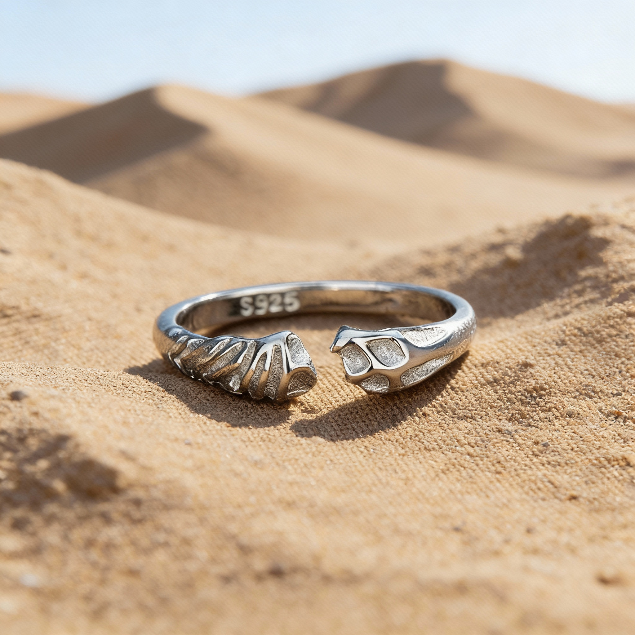 Fossil Crest Ring