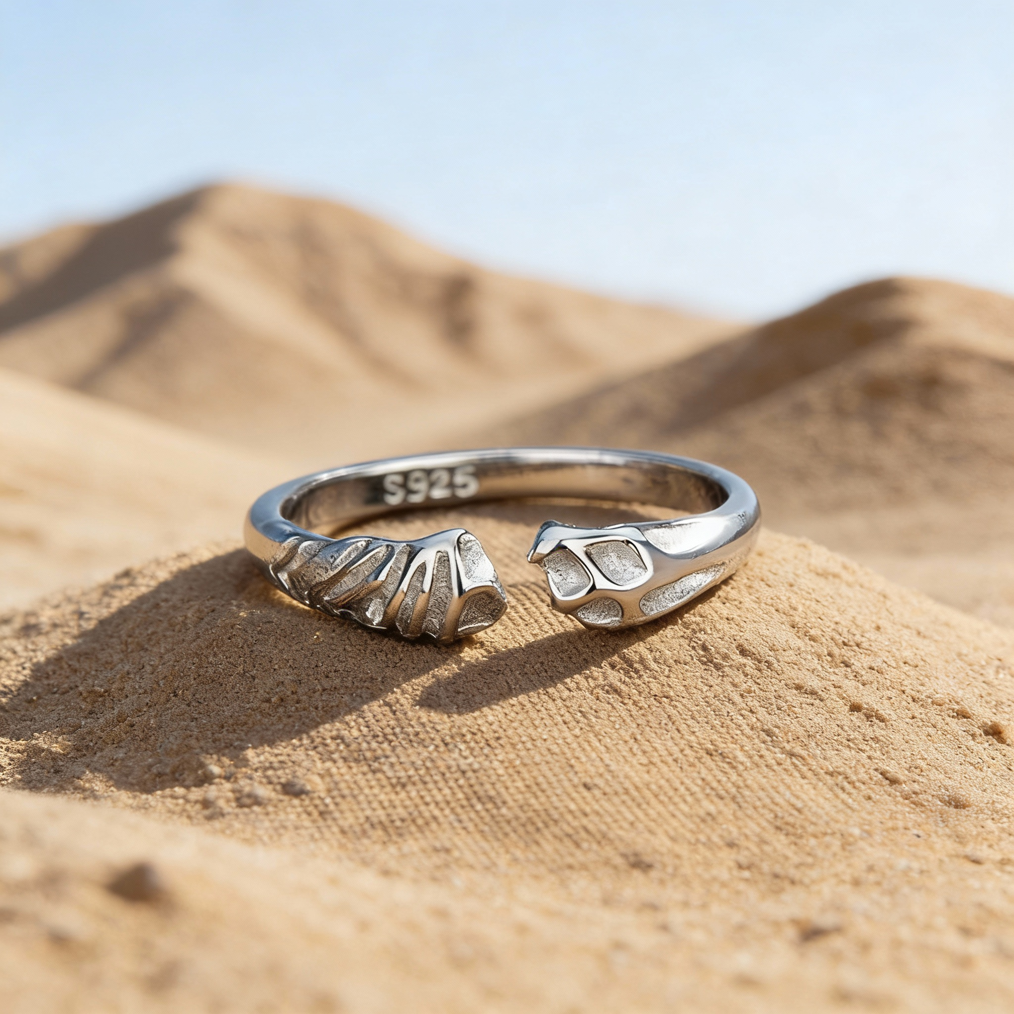 Fossil Crest Ring