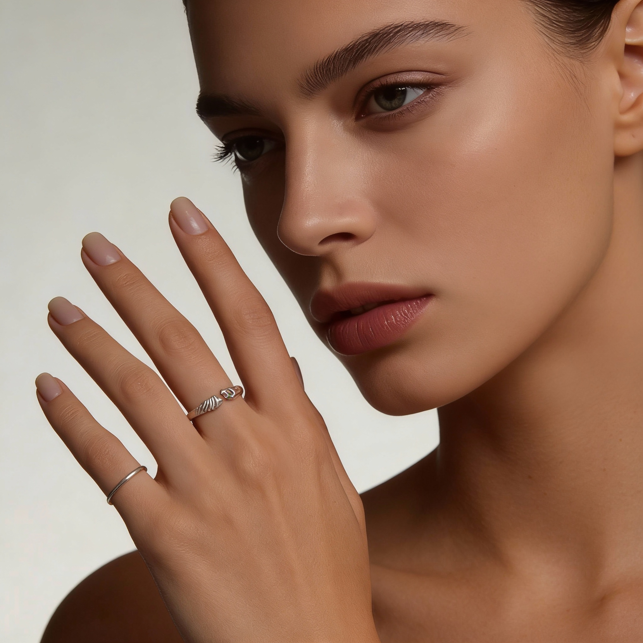 Fossil Crest Ring